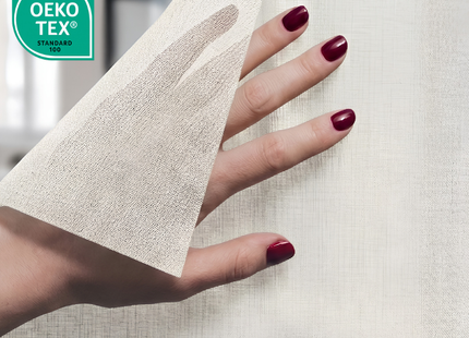 Insulating & Sun-resistant Static Window Film HR++ - Anti-glare - Linen look - Gray 