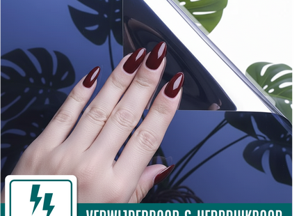 Zonwerende & Isolerende Raamfolie met Spiegeleffect 25% - Blauw