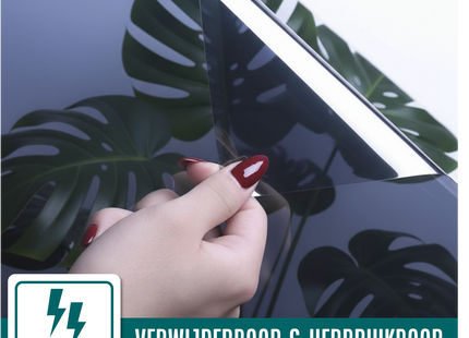Zonwerende & Isolerende Raamfolie met Spiegeleffect 25% - Zilver