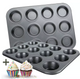 Muffin Bakvorm 35,3 x 26,5 x 3cm. - Incl. 50 Papieren vormpjes