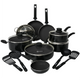COOCK - 22-Delige Pannenset - Zwart