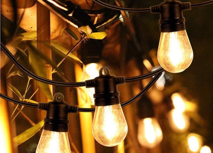 Basic E27 light string - 15 meters 