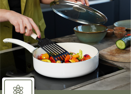 Wokpan Inductie 32cm - Wit