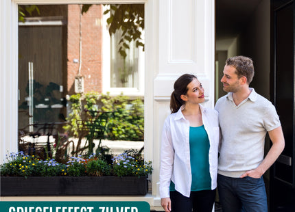 Zonwerende & Isolerende Raamfolie met Spiegeleffect 25% - Zilver