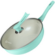 Wokpan Inductie 32cm - Turquoise