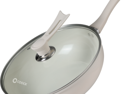 Wokpan Inductie 32cm - Wit