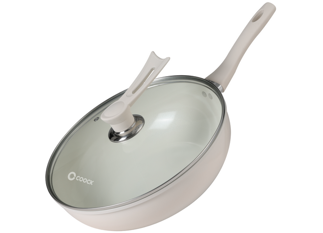 Wokpan Inductie 32cm - Wit