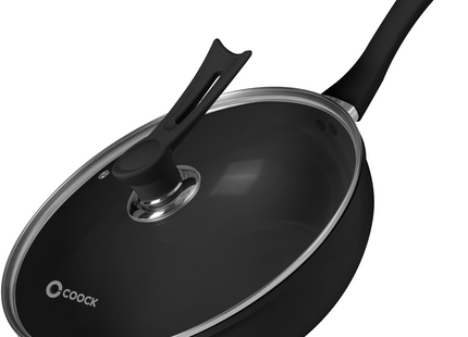 Wokpan Inductie 32cm - Zwart