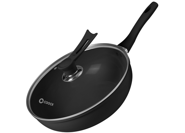 Wokpan Inductie 32cm - Zwart