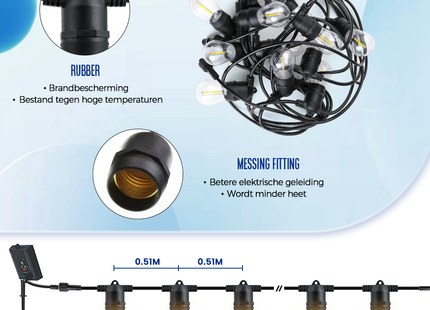 Lichtslinger Basic E27 - 8,5 Meter